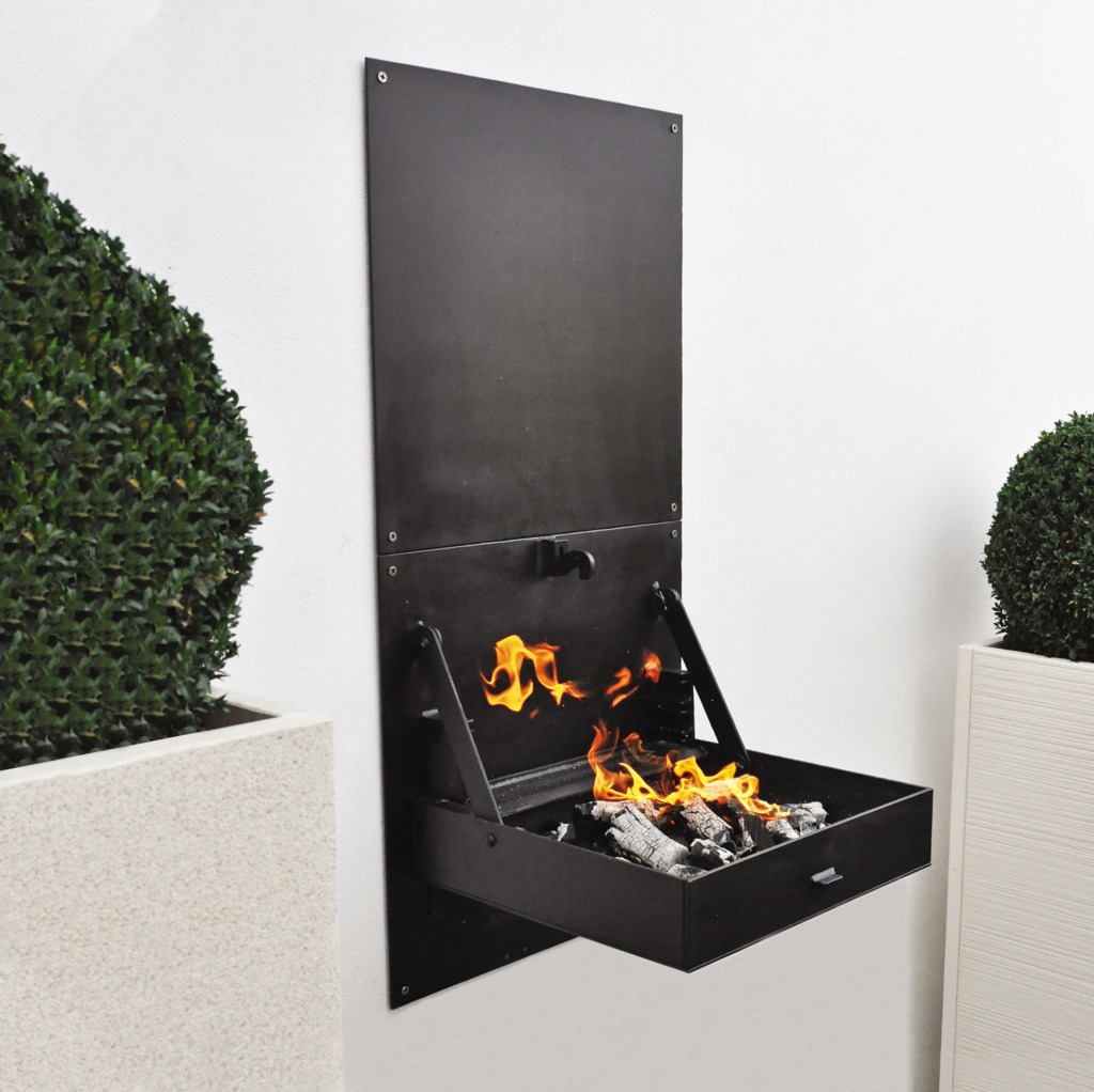 Barbecue WALL iBBQ with protection plate Tuozi